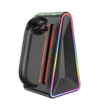 Base de armazenamento e carregador 4 em 1 para punho Nintendo Switch 2, base de carregamento YZC-520