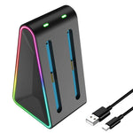 Base de armazenamento e carregador 4 em 1 para punho Nintendo Switch 2, base de carregamento YZC-520