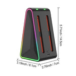 Base de armazenamento e carregador 4 em 1 para punho Nintendo Switch 2, base de carregamento YZC-520