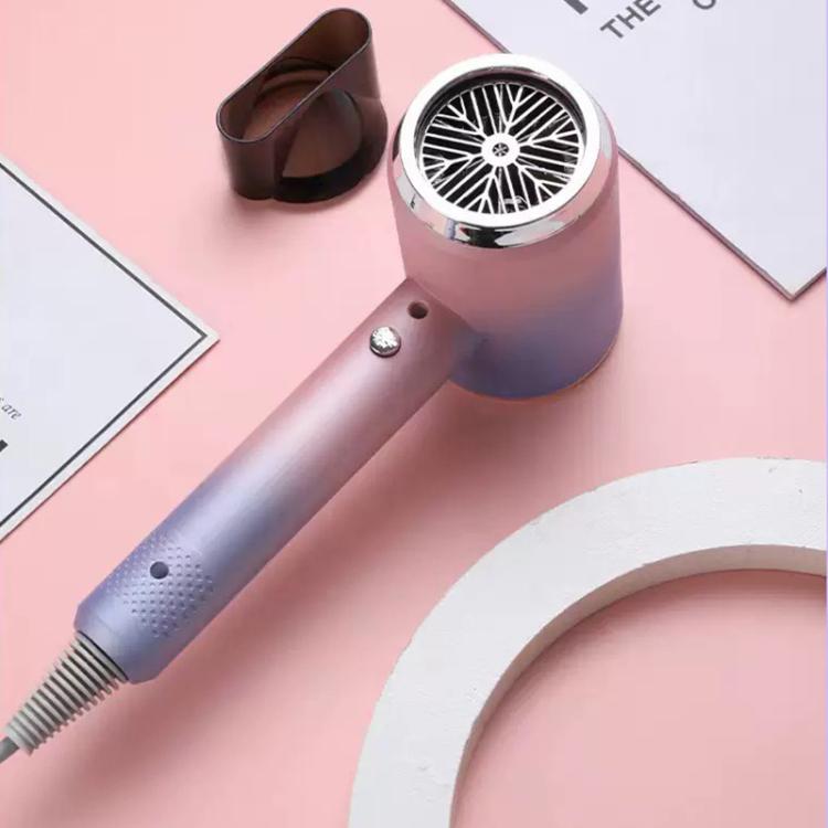 Secador de Cabelo de Alta Velocidade para Salão e Casa com Tecnologia Iónica de Luz Azul, Ficha EUA, Ficha UE, Ficha UK