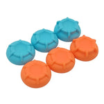Conjunto de 6 tampas de proteção para botões de joystick de silicone para Nintendo Switch 2