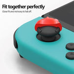 Conjunto de 6 tampas de proteção para botões de joystick de silicone para Nintendo Switch 2