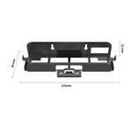 Suporte de parede PGTECH GP-369 para consola de jogos Nintendo Switch 2 com gancho de armazenamento e punho