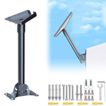 Para Conjunto Base Suporte Starlink Gen 3 / V4, Poste Curvo, Poste Reto