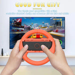 2pcs /Pack Pegas para Volante para Controladores Joy-Con Nintendo Switch 2/Switch