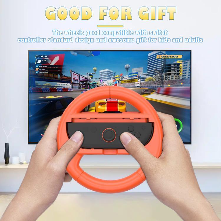 2pcs /Pack Pegas para Volante para Controladores Joy-Con Nintendo Switch 2/Switch