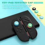 Para Nintendo Switch 2 2 Pares de Tampas de Botão em Silicone com Estampa de Garra para Joysticks