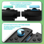 Para Nintendo Switch 2 2 Pares de Tampas de Botão em Silicone com Estampa de Garra para Joysticks