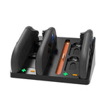 Base de Carregamento 4 em 1 para Nintendo Switch 2 Joy-Con para 4 Comandos com 4 Slots para Cartões de Memória, HBS-2803