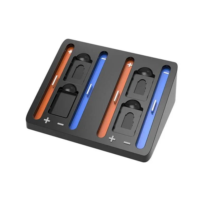 Base de Carregamento 4 em 1 para Nintendo Switch 2 Joy-Con para 4 Comandos com 4 Slots para Cartões de Memória, HBS-2803