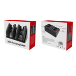 Base de Carregamento 4 em 1 para Nintendo Switch 2 Joy-Con para 4 Comandos com 4 Slots para Cartões de Memória, HBS-2803