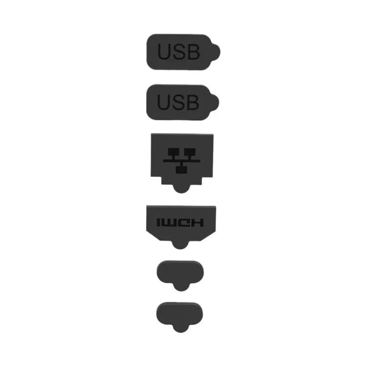 Para Nintendo Switch 2 IPega Conjunto de 6 Tampões de Precisão Anti-Pó Kit de Proteção Multi-Portas