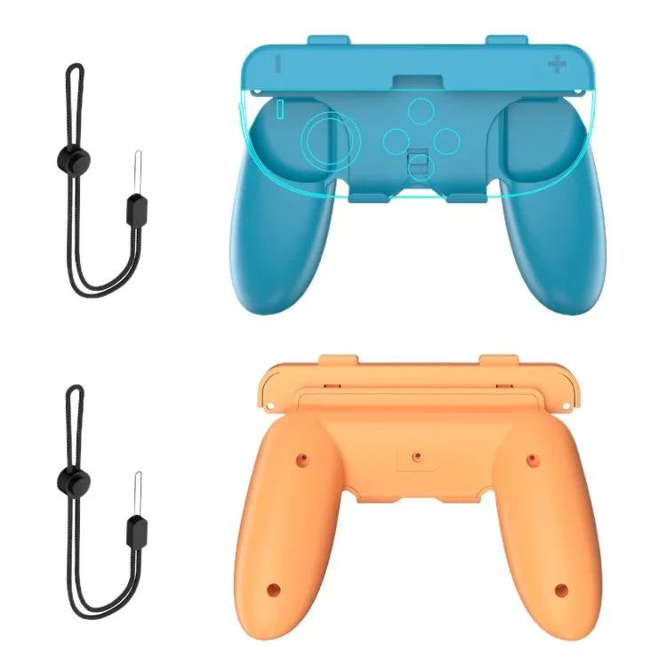 Para Nintendo Switch 2 Controladores Joy-Con Pegas Destacáveis 2 em 1 para Uso com Duas ou Uma Mão