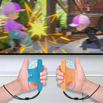 Para Nintendo Switch 2 Controladores Joy-Con Pegas Destacáveis 2 em 1 para Uso com Duas ou Uma Mão
