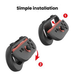 Para Nintendo Switch 2 Joy-Con 1 par de Pegas Confortáveis com Correia de Pulso Ajustável