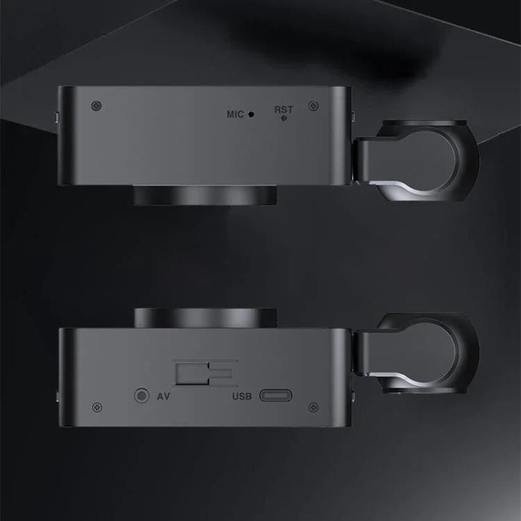 Gravador de Condução XWIFI com Visão Noturna Infravermelha HD 1080P, Gravação Dupla, Gravação Tripla