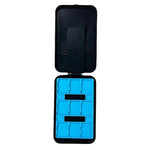 Suporte para Caixa de Cartões KJH para Nintendo Switch 2 / Switch OLED / Lite Dobrável com 9 Slots para Cartões de Jogo e 4 Slots para Cartões SD