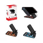 Suporte para Caixa de Cartões KJH para Nintendo Switch 2 / Switch OLED / Lite Dobrável com 9 Slots para Cartões de Jogo e 4 Slots para Cartões SD
