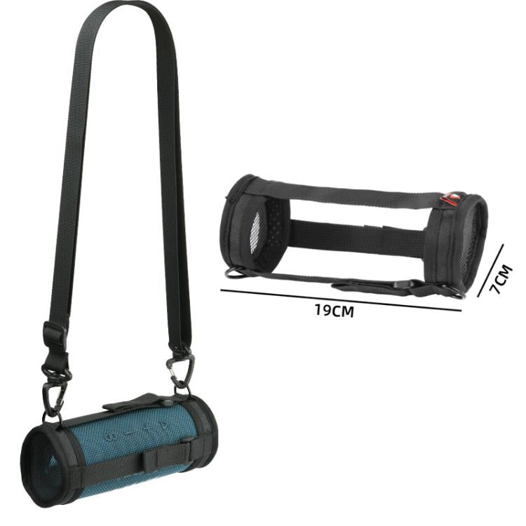Para JBL Flip 7/6 Coluna Bluetooth Estojo Protetor Portátil com Alça de Ombro Única, Preto 3