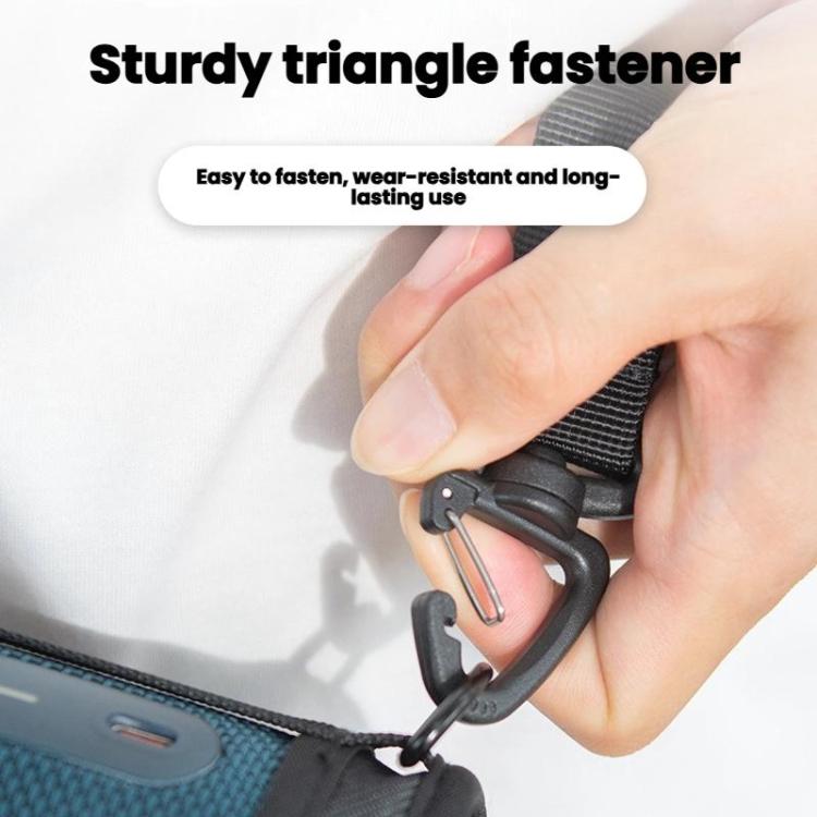 Para JBL Flip 7/6 Coluna Bluetooth Estojo Protetor Portátil com Alça de Ombro Única, Preto 3