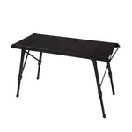 Mesa Dobrável para Camping ao Ar Livre CLS, Mesa de Alumínio para Rolo de Ovos, Modelos 8245 com 6 Pratos, 9545 Dobrável com 7 Pratos, 8744 Preto, 8744 Grão de Madeira, 8744 Preto + 4 Ganchos PU, 8744 Grão de Madeira + 4 Ganchos PU