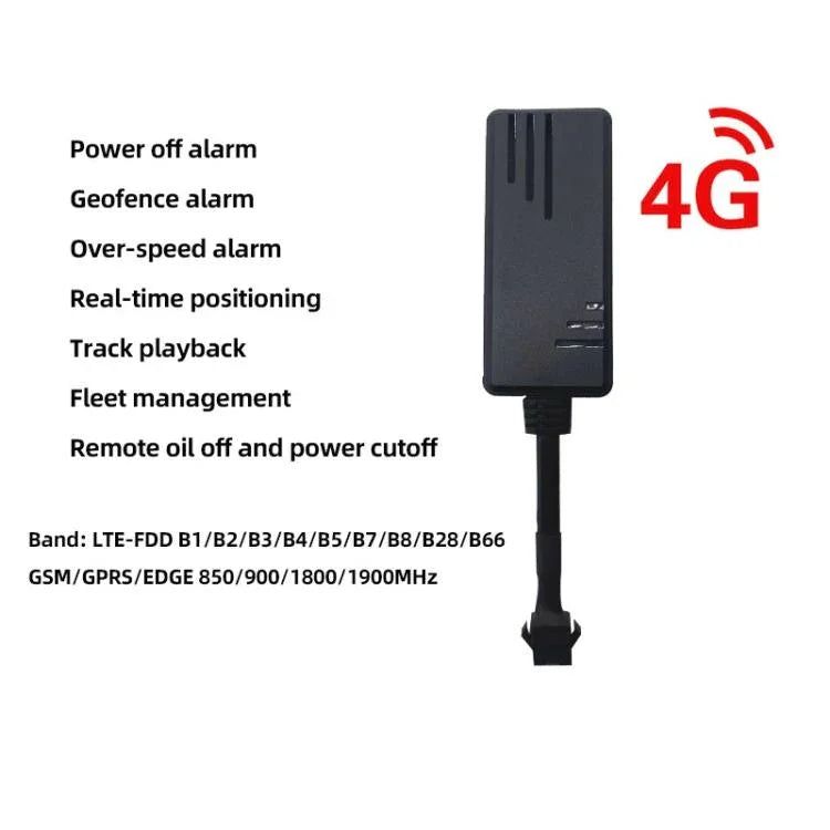 Posicionador Antirroubo Automóvel GPS 4G com Medidor de Satélite Sul-Americano, J16