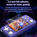 XF35H Consola de Jogo Retro Portátil de 3,5 Polegadas com Sistema Linux e Luz RGB, Jogador de Vídeo Portátil, 64G, 128G