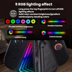 Para Nintendo Switch 2 Controladores Joy-Con Base de Carregamento Triangular 4 em 1 com Luz RGB, S219