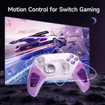 Comando de Jogo Sem Fios EasySMX D10 com Gatilhos de Duplo Modo e Joysticks TMR Hall Effect Dock de Carregamento para PC/Switch/Telefone/Steam