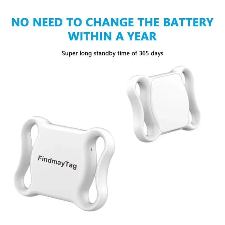 Rastreador GPS para Gatos e Cães com Colar de Rastreamento Global em Tempo Real, Localizador Impermeável Anti-perda Compatível com APP Findmytag