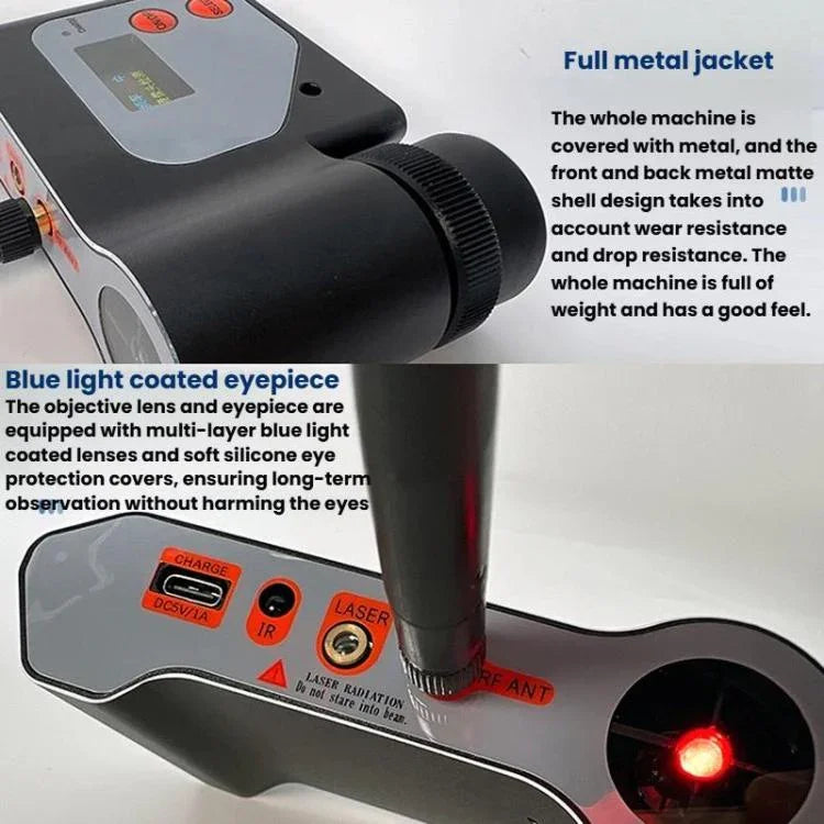 Detetor de Varredura Laser Infravermelho Localizador de Câmara WiFi, DS-318