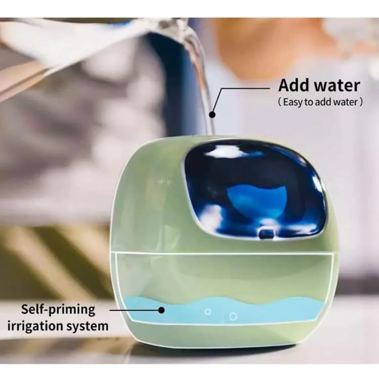 Vaso Inteligente com Multi-Sensores, Monitor de Plantas WiFi com Ecrã de 2 Polegadas, Compatível com Ecossistema Mi/Tuya Home