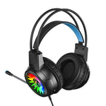 Auriculares de Computador Gaming com Luzes, Com Fios e Microfone, iMICE HD-490 Luz Colorida 3,5mm, iMICE HD-490 Luz RGB 7,1mm