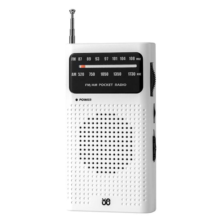 Rádio Portátil de Bolso FM/AM de Banda Completa com Ponteiro