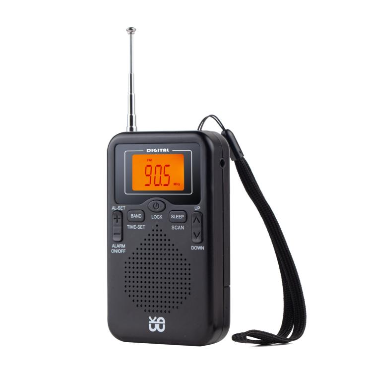 Rádio Estéreo Portátil de Bolso FM/AM Controlado por Relógio, Para UE, Para EUA