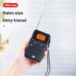 Rádio Estéreo Portátil de Bolso FM/AM Controlado por Relógio, Para UE, Para EUA