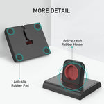 Base de Carregamento e Suporte de Armazenamento em Plástico AhaStyle PT117-1 para Apple Watch / Auriculares, Sem Carregador