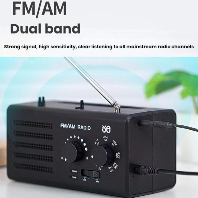 Rádio Externo FM/AM de Dupla Banda com Tomada de Energia, Para UE, Para EUA
