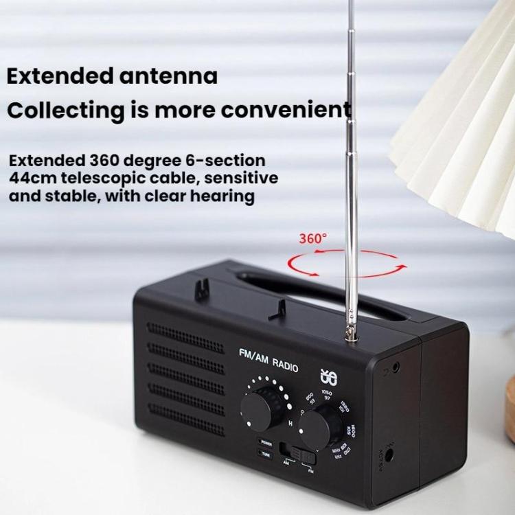 Rádio Externo FM/AM de Dupla Banda com Tomada de Energia, Para UE, Para EUA