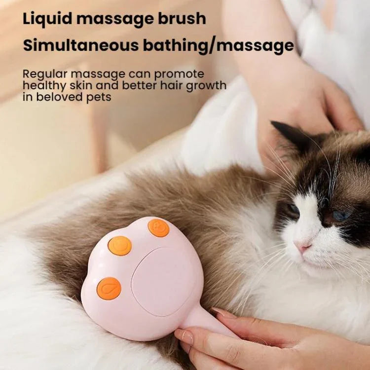 Spray de Limpeza para Animais de Estimação Pente de Massagem