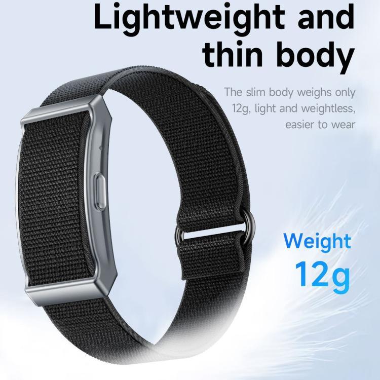 Pulseira de Saúde com Duplo PD Monitorização em Tempo Real de Frequência Cardíaca, Oxigénio no Sangue, Sono e Exercício