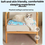 Almofadas de Dormir para Gatos no Carro Tapetes Frescos para Animais, 40x30cm, 50x40cm, 65x50cm, 78x55cm, 105x70cm