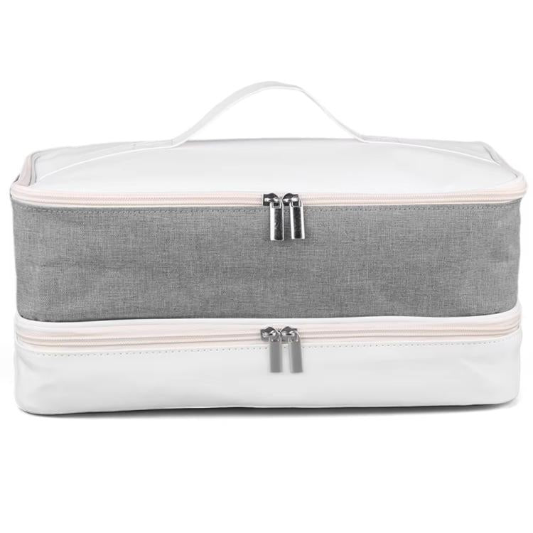 Bolsa de Armazenamento de Ferramentas de Beleza de Duas Camadas para Secadores de Cabelo, Modeladores e Pranchas