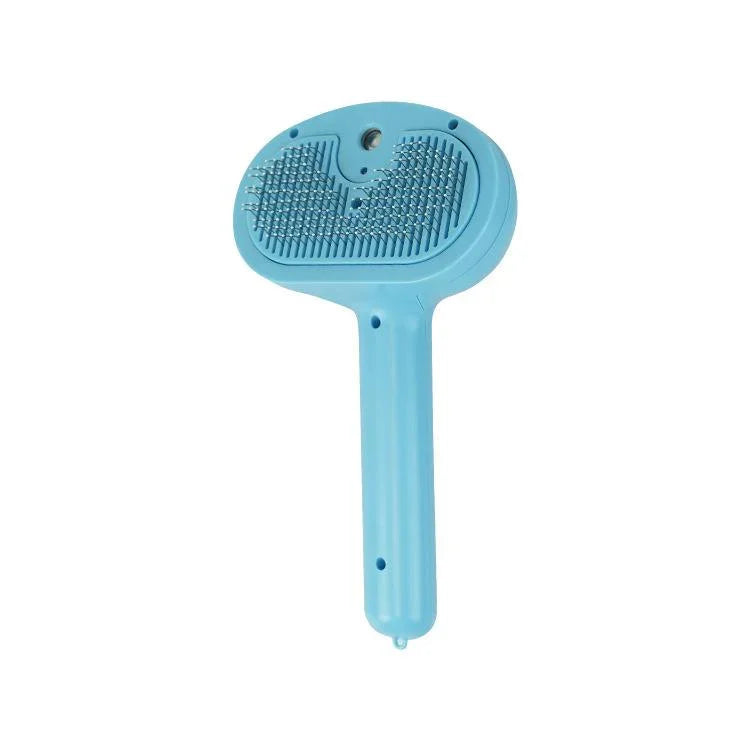 Spray Antibacteriano de Luz Azul para Animais de Estimação Pente de Massagem para Nós