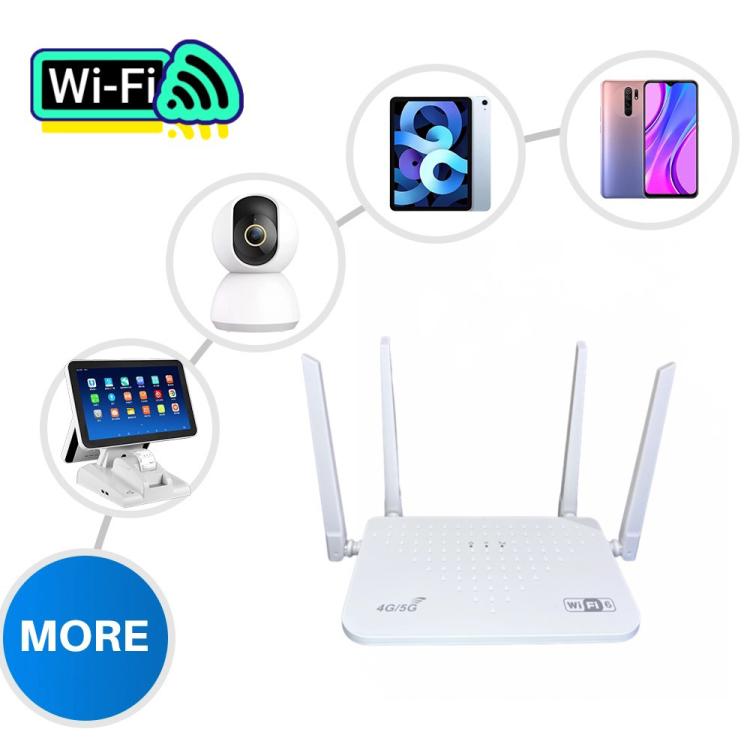 Roteador Sem Fios com Ficha Cartão 4G LTE Hotspot Roteador Móvel, Ficha EU, C303