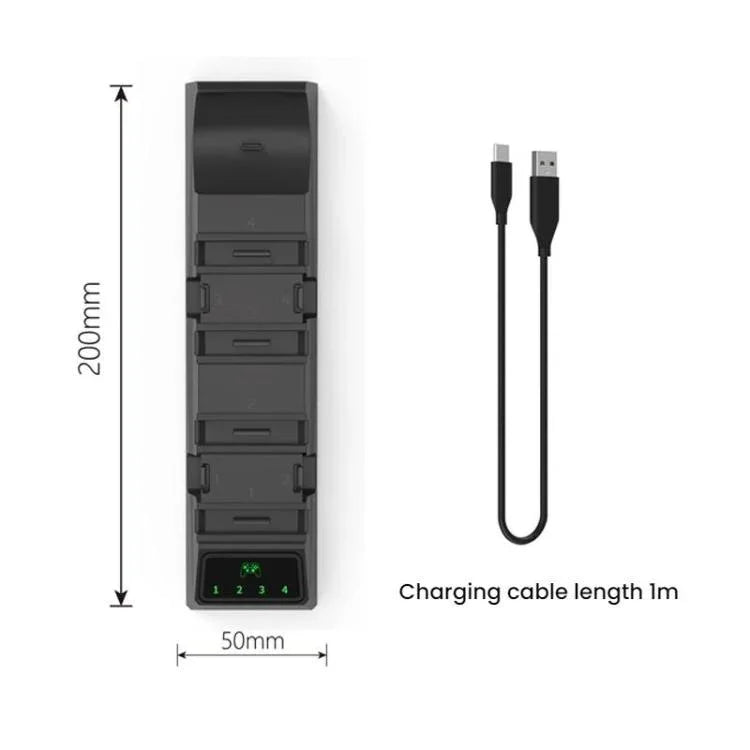 Base de Carregamento Universal PGTECH 9 em 1 para Comandos Esquerdo e Direito, Para Nintendo Switch 2/Switch 2 Pro