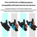 Base de Carregamento Universal PGTECH 9 em 1 para Comandos Esquerdo e Direito, Para Nintendo Switch 2/Switch 2 Pro
