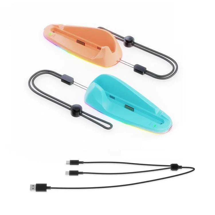 Base Magnética para Comando e Rato com Iluminação Ambiente para Nintendo Switch 2 JYS, JYS-NS2320