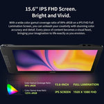 VEIKK VK1600 Ecrã Digital de Desenho de 15,6 polegadas, Ecrã Eletrónico de Desenho Compatível com Telemóvel