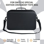 Estojo de Transporte Tudo-em-um JYS NS2323 para Nintendo Switch 2 com Organizador e Alça de Ombro, Compatível com Dock/Consola/Comando Pro/Câmara/Grip/Carregador